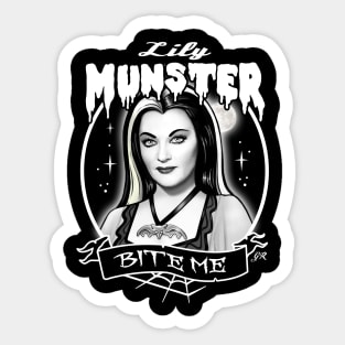 Lily Munster Sticker